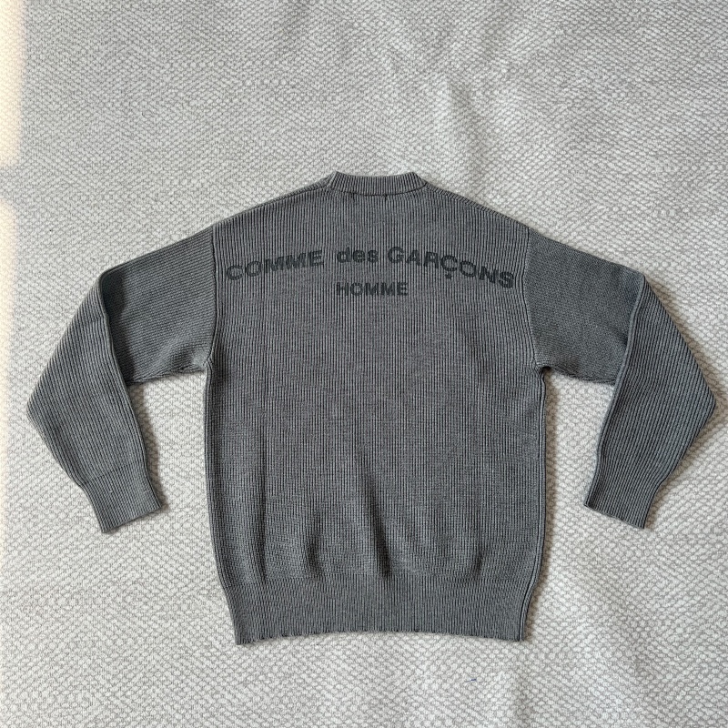 grey sweater